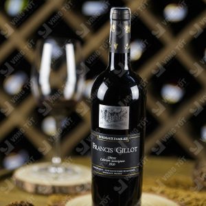 Rượu Vang đỏ Pháp Francis Gillot Shiraz Cabernet Sauvignon 2020 13.5% 750ml