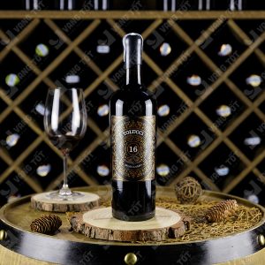 Rượu Vang đỏ Ý Tolucci 16 IGT Puglia 2019 16% 750ml