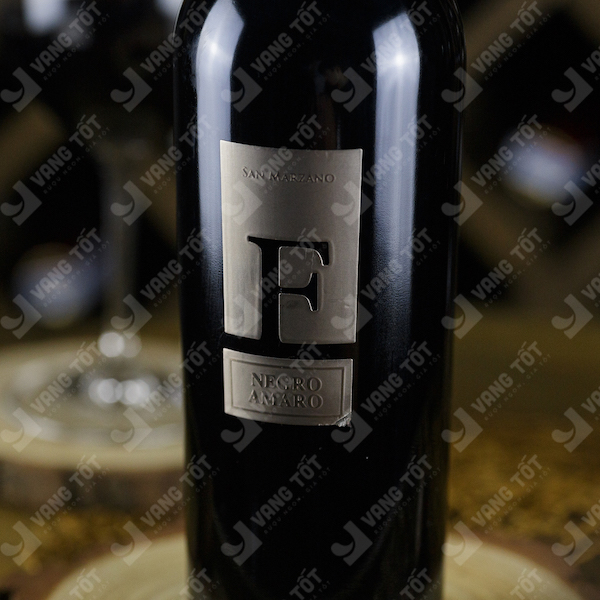 Rượu Vang đỏ Ý F Negroamaro San Marzano 15% 750ml